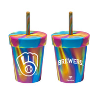 Milwaukee Brewers 8 oz Straw Tumbler
