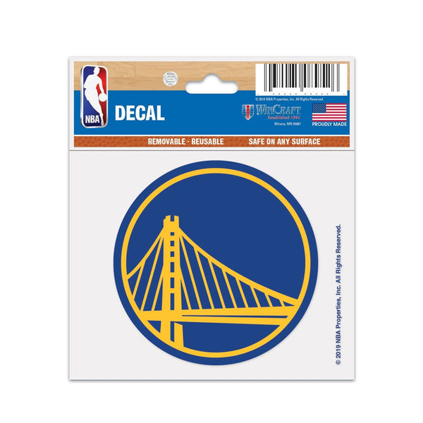 Golden State Warriors Multi-Use Decal 3" x 4"