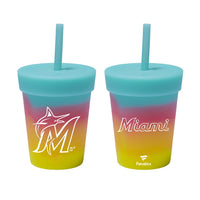 Miami Marlins 8 oz Straw Tumbler
