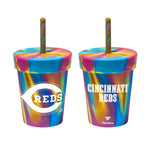 Cincinnati Reds 8 oz Straw Tumbler