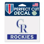Colorado Rockies Perfect Cut Color Decal 4.5" x 5.75"