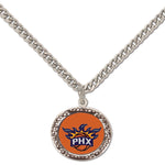 Phoenix Suns Necklace w/Charm Jewelry Card