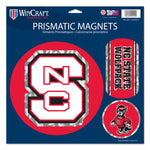 Wholesale-NC State Wolfpack Prismatic Magnet 11" x 11"