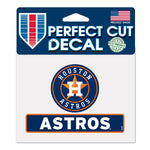 Houston Astros Perfect Cut Color Decal 4.5" x 5.75"