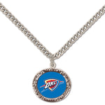 Oklahoma City Thunder Necklace w/Charm Jewelry Card