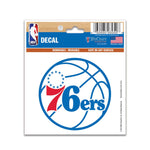 Philadelphia 76ers Multi-Use Decal 3" x 4"