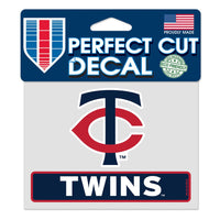 Minnesota Twins Perfect Cut Color Decal 4.5" x 5.75"