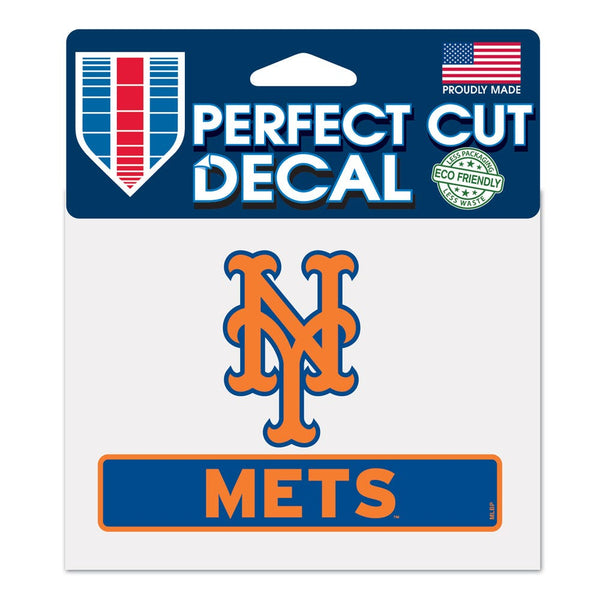 New York Mets Perfect Cut Color Decal 4.5" x 5.75"