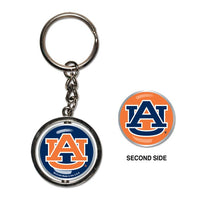 Wholesale-Auburn Tigers Spinner Key Ring