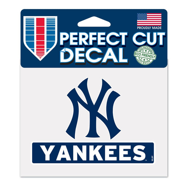 New York Yankees Perfect Cut Color Decal 4.5" x 5.75"
