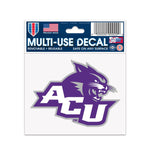 Wholesale-Abilene Christian Wildcats Multi-Use Decal 3" x 4"