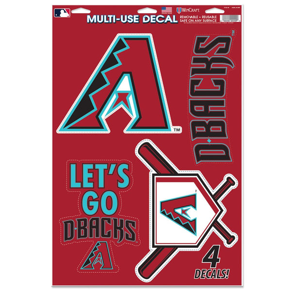 Arizona Diamondbacks Multi-Use Decal 11" x 17"