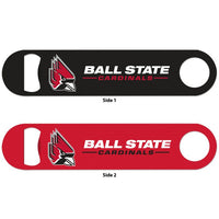 Wholesale-Ball State Cardinals Metal Bottle Opener 2 Sided