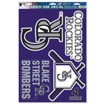 Colorado Rockies Multi-Use Decal 11" x 17"