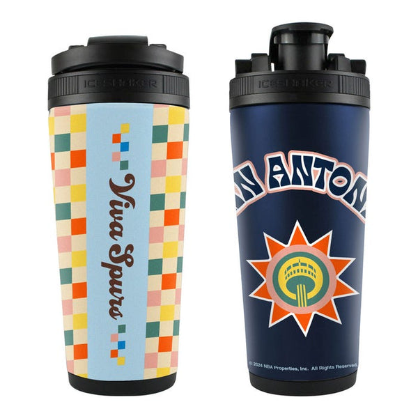 San Antonio Spurs / City Edition 26oz 4D Stainless Steel Ice  Shaker