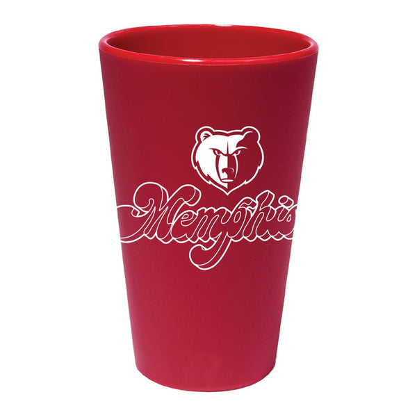 Memphis Grizzlies / City Edition 16 oz Silicone Pint Glass