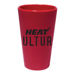 Miami Heat / City Edition 16 oz Silicone Pint Glass