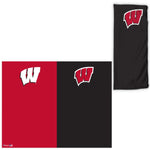 Wholesale-Wisconsin Badgers 2 color Fan Wraps