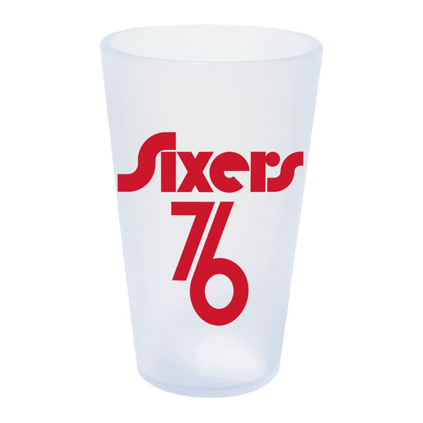 Philadelphia 76ers / City Edition 16 oz Silicone Pint Glass