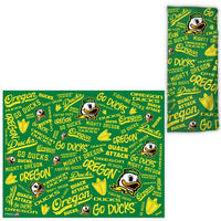 Wholesale-Oregon Ducks Scatter Print Fan Wraps