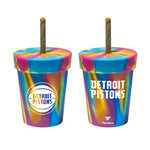 Detroit Pistons 8 oz Straw Tumbler