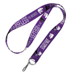 Kansas State Wildcats / Star Wars Darth Vader & Yoda Lanyard 1"
