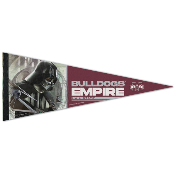 Mississippi State Bulldogs / Star Wars VADER Premium Pennant 12" x 30"