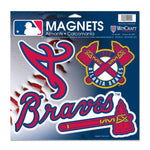 Atlanta Braves Vinyl Magnet 11" x 11"