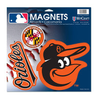 Baltimore Orioles Vinyl Magnet 11" x 11"