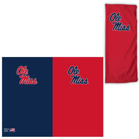 Wholesale-Ole Miss Rebels 2 color Fan Wraps