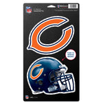 Chicago Bears 2 Pack Magnets 5" x  9"