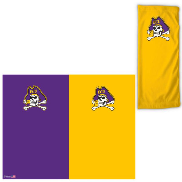 Wholesale-East Carolina Pirates 2 color Fan Wraps