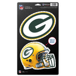 Green Bay Packers 2 Pack Magnets 5" x  9"