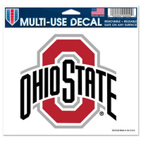 Wholesale-Ohio State Buckeyes Multi-Use Decal -Clear Bckrgd 5" x 6"