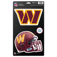 Washington Commanders 2 Pack Magnets 5" x  9"