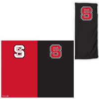 Wholesale-NC State Wolfpack 2 color Fan Wraps