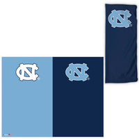 Wholesale-North Carolina Tar Heels 2 color Fan Wraps