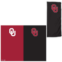 Wholesale-Oklahoma Sooners 2 color Fan Wraps