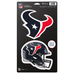 Houston Texans 2 Pack Magnets 5" x  9"