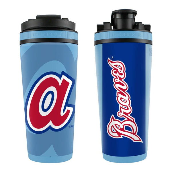 Atlanta Braves 26oz 4D Stainless Steel Ice Shaker