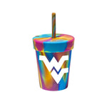 West Virginia Mountaineers 8 oz Straw Tumbler