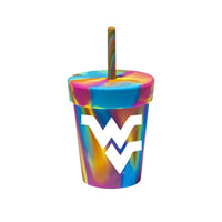 West Virginia Mountaineers 8 oz Straw Tumbler