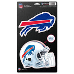 Buffalo Bills 2 Pack Magnets 5" x  9"