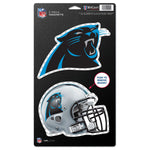 Carolina Panthers 2 Pack Magnets 5" x  9"
