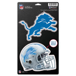 Detroit Lions 2 Pack Magnets 5" x  9"