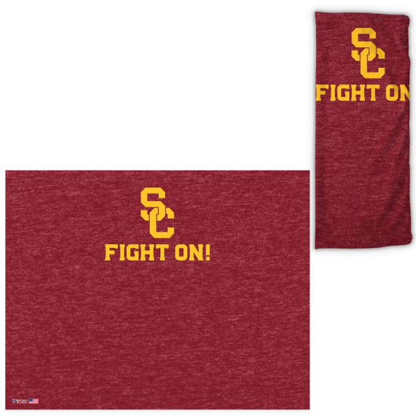 Wholesale-USC Trojans HEATHERED Fan Wraps