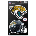 Jacksonville Jaguars 2 Pack Magnets 5" x  9"
