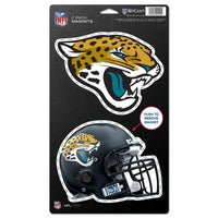 Jacksonville Jaguars 2 Pack Magnets 5" x  9"