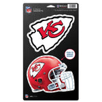 Kansas City Chiefs 2 Pack Magnets 5" x  9"