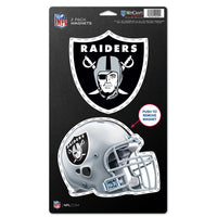 Las Vegas Raiders 2 Pack Magnets 5" x  9"